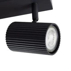 Lindby Loftlamper|Spotlights > loftspots Kardis, mørkegrå, 3 lyskilder, metal, GU10