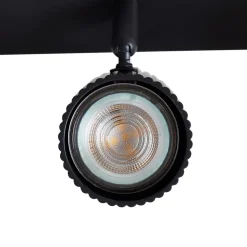 Lindby Loftlamper|Spotlights > loftspots Kardis, mørkegrå, 3 lyskilder, metal, GU10