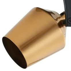 Lindby Spotlights > loftspot Sylveria, 1.flg, sort/guld, jern
