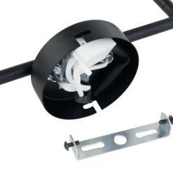 Lindby Loftlamper|Loftlamper > loftspot Youstin, 30 cm lang, bambus, 2-lys, E14