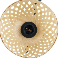 Lindby Loftlamper|Loftlamper > loftspot Youstin, 30 cm lang, bambus, 2-lys, E14
