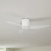 Lindby Loftventilatorer > loftventilator Aulo, hvid, DC, støjsvag, Ø 123 cm