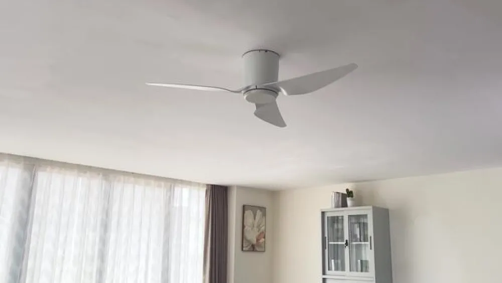 Lindby Loftventilatorer > loftventilator Aulo, hvid, DC, støjsvag, Ø 123 cm