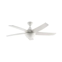 Lindby Loftventilatorer > loftventilator med lys Auraya, støjsvag, hvid, 130cm