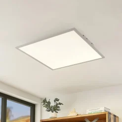 Lindby Arbejdsrum/Kontor|Gang > Luay LED-panel, 60 x 60 cm, hvid, 3000-6000K