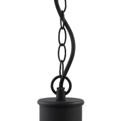 Lindby Udendørs Pendellamper|Terrassebelysning > Luciane udendørs pendel, sort, aluminium, Ø 31,8 cm