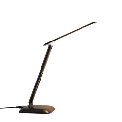 Lindby Arbejdsrum/Kontor|Bordlamper > Ludmilla LED-bordlampe, display, sort