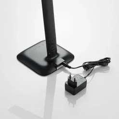 Lindby Arbejdsrum/Kontor|Bordlamper > Ludmilla LED-bordlampe, display, sort