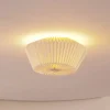 Loftlamper ^ Lindby Magali loftlampe, hvid, papir, Ø 45 cm, E27