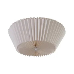 Loftlamper ^ Lindby Magali loftlampe, hvid, papir, Ø 45 cm, E27