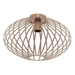 Lindby Gang|Loftlamper > Maivi loftslampe, beige, 40 cm, jern, bur
