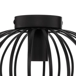 Gang|Loftlamper ^ Lindby Maivi loftslampe, sort, 30 cm, jern, bur