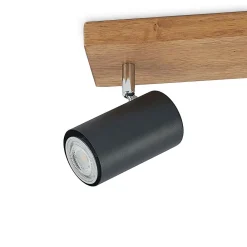 Lindby Loftlamper|Loftlamper > Maniva loftspot, 44 cm, 3 lyskilder, sort, GU10