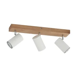 Lindby Loftlamper|Loftlamper > Maniva loftspot, 44 cm, 3 lyskilder, hvid, GU10