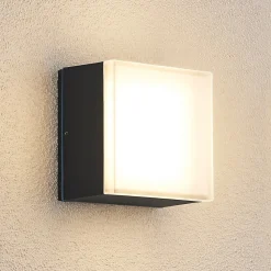 Lindby Udendørs Loftlamper|Væglamper > Mathea udendørs LED-loftlampe, cylinder