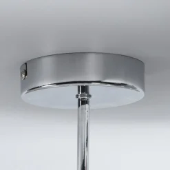 Lindby Gang|Loftlamper > Melia loftlampe, lilla/pink/orange, tekstil, Ø56cm