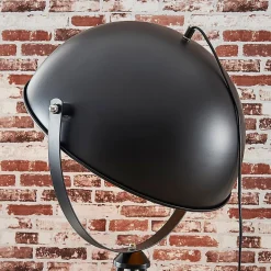 Lindby Gang|Pendellamper > Meline gulvlampe, sort/guld, metal, trefod