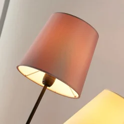Lindby Gang|Pendellamper > Melis gulvlampe, 130 cm, 3 lyskilder, tekstil