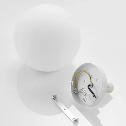 Lindby Loftlamper|Loftlamper > Meriala loftlampe hvid, glas Ø 25 cm