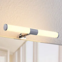 Lindby Væg- Og Spejllamper|Væglamper > Naili LED-spejllampe, krom
