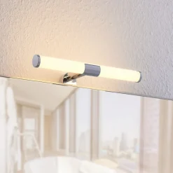 Lindby Væg- Og Spejllamper|Væglamper > Naili LED-spejllampe, krom