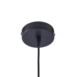 Pendellamper ^ Lindby pendel Belarion, blå, 1-lys, glas, Ø 23 cm