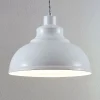 Lindby Pendellamper|Pendellamper > pendellampe Albertine, 29 cm, hvid, metal