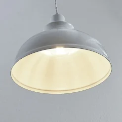 Lindby Pendellamper|Pendellamper > pendellampe Albertine, 29 cm, hvid, metal