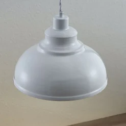 Lindby Pendellamper|Pendellamper > pendellampe Albertine, 29 cm, hvid, metal