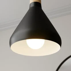 Lindby Pendellamper|Pendellamper > pendellampe Arina, 100 cm, sort, 5 lyskilder