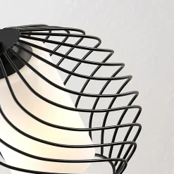 Lindby Pendellamper|Pendellamper > pendellampe Cedrice, 1 lyskilde, sort, metal, E27