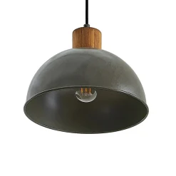 Lindby Pendellamper|Pendellamper > pendellampe Durbis, 149 cm, sort, 5 lyskilder, træ