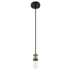 Lindby Pendellamper|Pendellamper > pendellampe Hattie, messing, Ø 5 cm, metal, E27