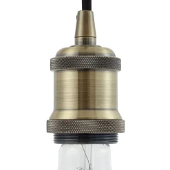 Lindby Pendellamper|Pendellamper > pendellampe Hattie, messing, Ø 5 cm, metal, E27