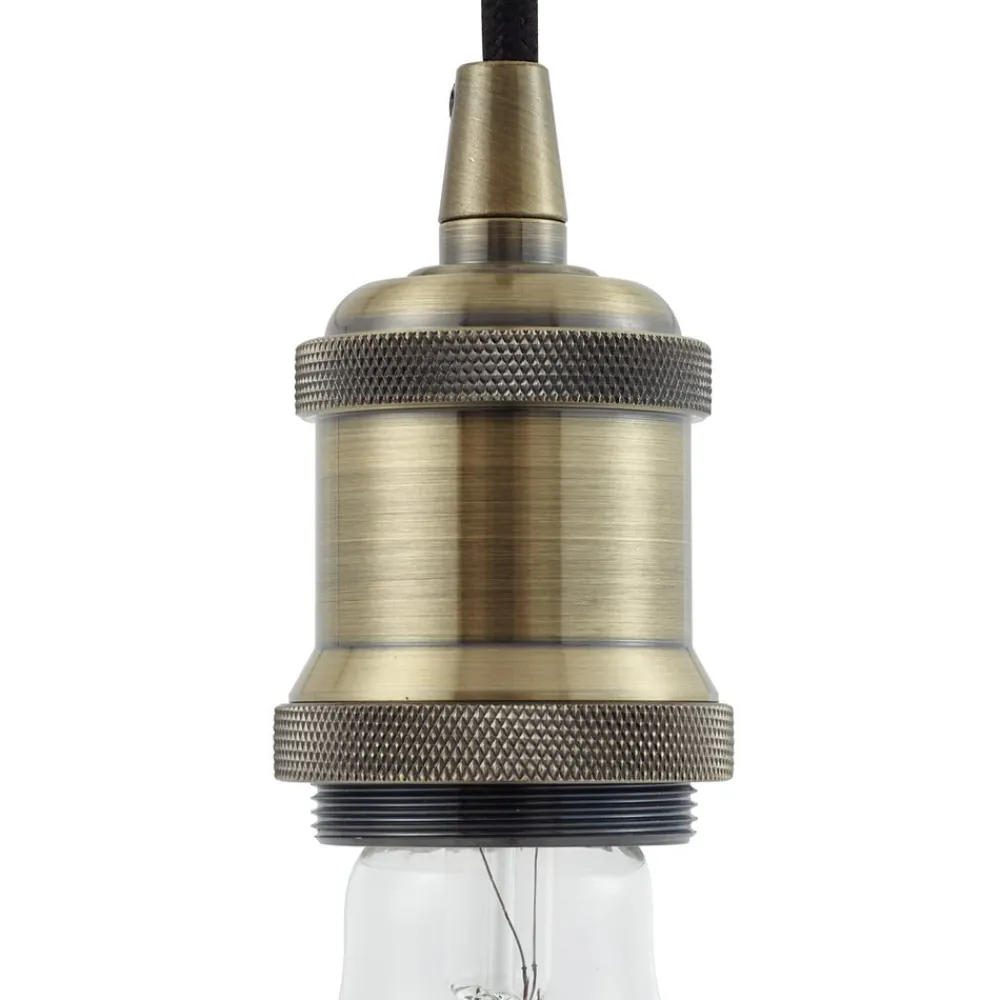 Lindby Pendellamper|Pendellamper > pendellampe Hattie, messing, Ø 5 cm, metal, E27