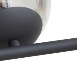 Lindby Pendellamper|Pendellamper > pendellampe Isamer, smoke grey/amber, 130 cm, globe