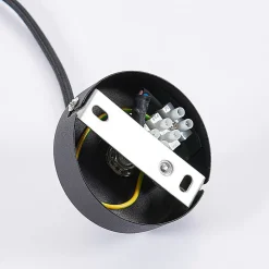 Lindby Pendellamper|Pendellamper > pendellampe Jasminka, sort/guld, metal, 1 lyskilde.