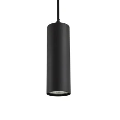 Lindby Pendellamper|Pendellamper > pendellampe Joffrey, Ø 6 cm, sort, metal, GU10
