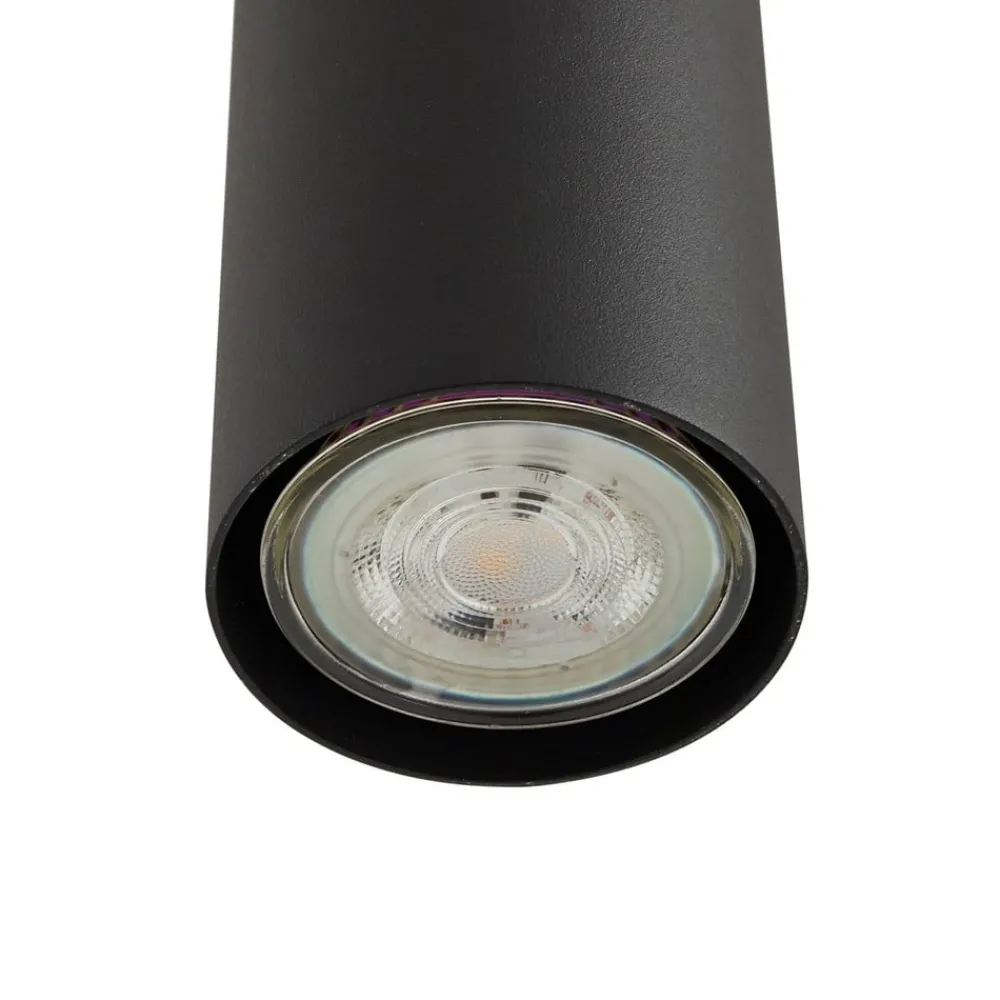 Lindby Pendellamper|Pendellamper > pendellampe Joffrey, Ø 6 cm, sort, metal, GU10