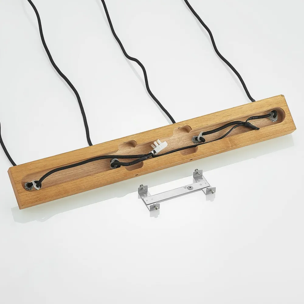 Lindby Pendellamper > pendellampe Maniva. 60 cm, 4 lyskilder, sort, GU10