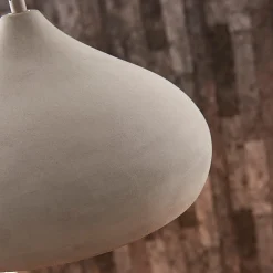 Lindby Pendellamper|Pendellamper > pendellampe Morton, Ø 29 cm, grå, beton, E27