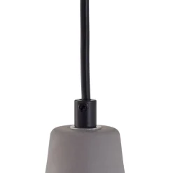 Lindby Pendellamper|Pendellamper > pendellampe Sanne, grå, beton, Ø 15 cm, E27