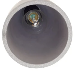 Lindby Pendellamper|Pendellamper > pendellampe Sanne, grå, beton, Ø 15 cm, E27