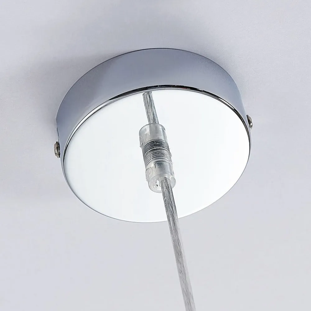 Lindby Pendellamper|Pendellamper > pendellampe Sina, Ø 35 cm, træ, E27