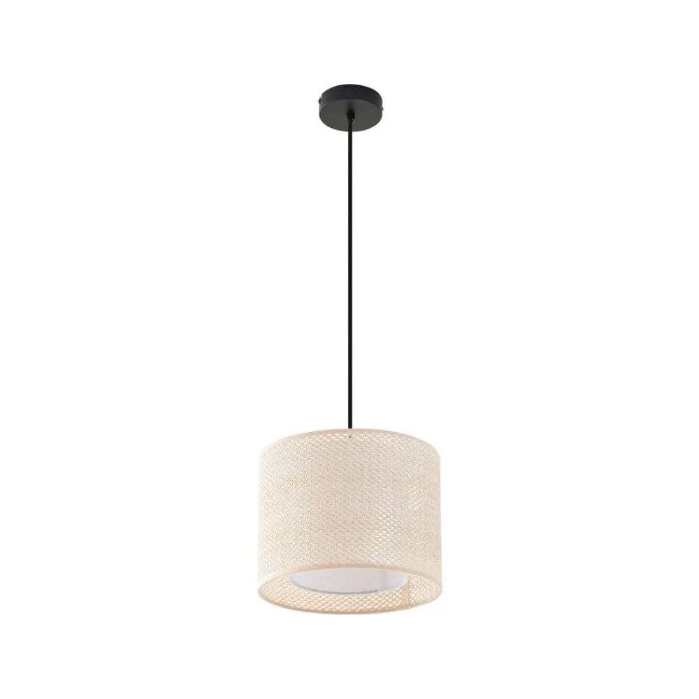 Lindby Pendellamper > -pendel Soula, Ø 26 cm, beige, plast, E27
