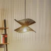 Lindby Pendellamper > pendel Valdorin, sort, papir, Ø 40 cm, E27