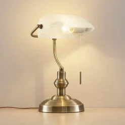 Lindby Arbejdsrum/Kontor|Bordlamper > Profina skrivebordslampe, bronze