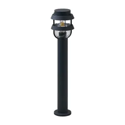 Lindby Terrassebelysning|Gadebelysning > pullert Alvaro, antracit, 60 cm, IP44, E27