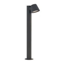 Lindby Terrassebelysning|Gadebelysning > pullert Ileyna, antracit, metal, 70 cm