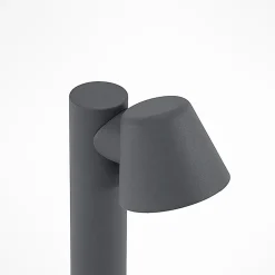 Lindby Terrassebelysning|Gadebelysning > pullert Ileyna, antracit, metal, 70 cm